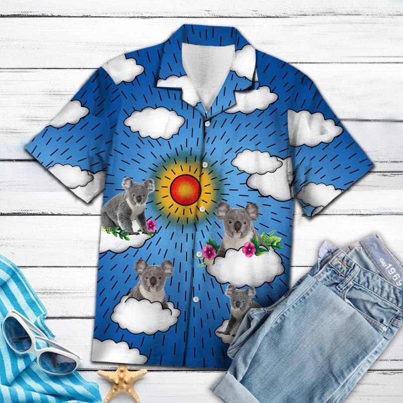 Koala Summer Cloud Hawaii Shirt Ha78143