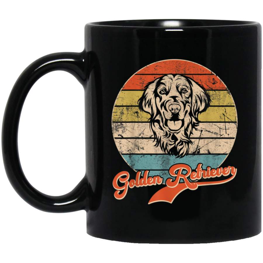 Vintage Golden Retriever Lover Dog Dad Dog Mom Gifts Mug