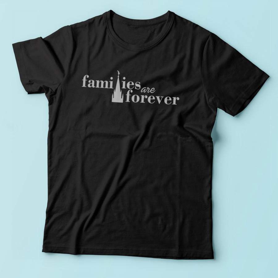 Lds Temple Families Are Forever Mormon Salt Lake Temple Men'S T Shirt