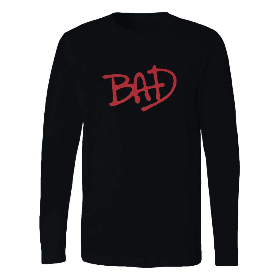 Bad Michael Jackson Long Sleeve T-Shirt