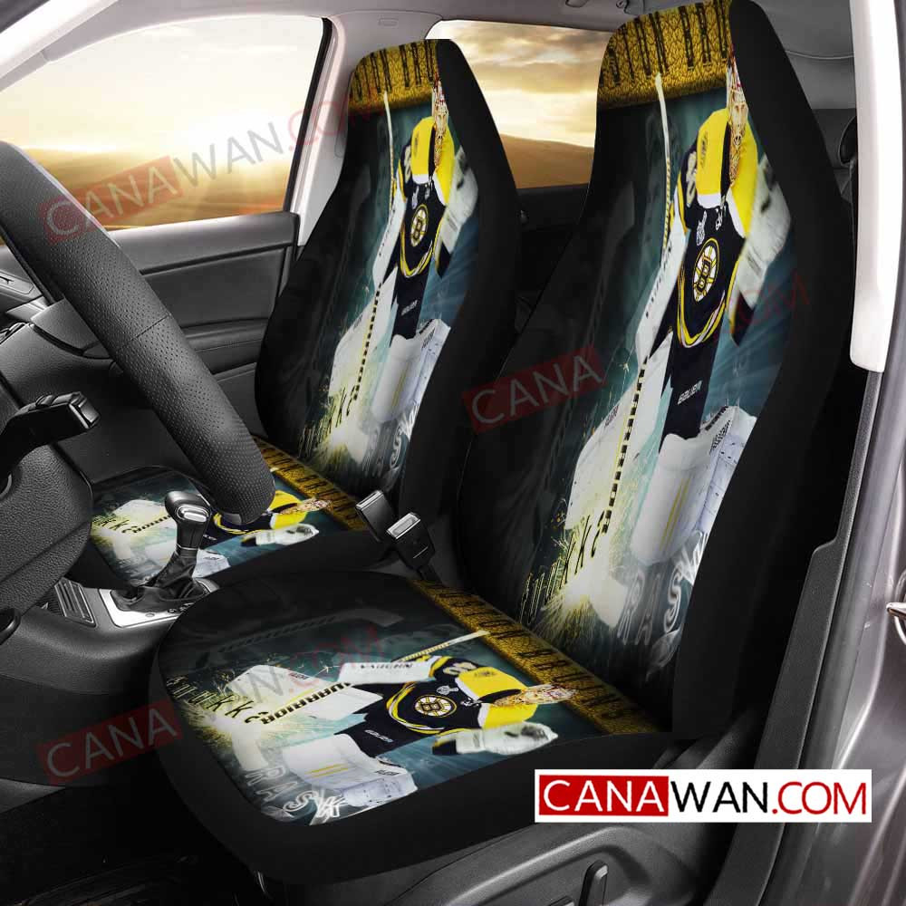 Boston Bruins Style104 3D Customized Personalized Car Seat Cover