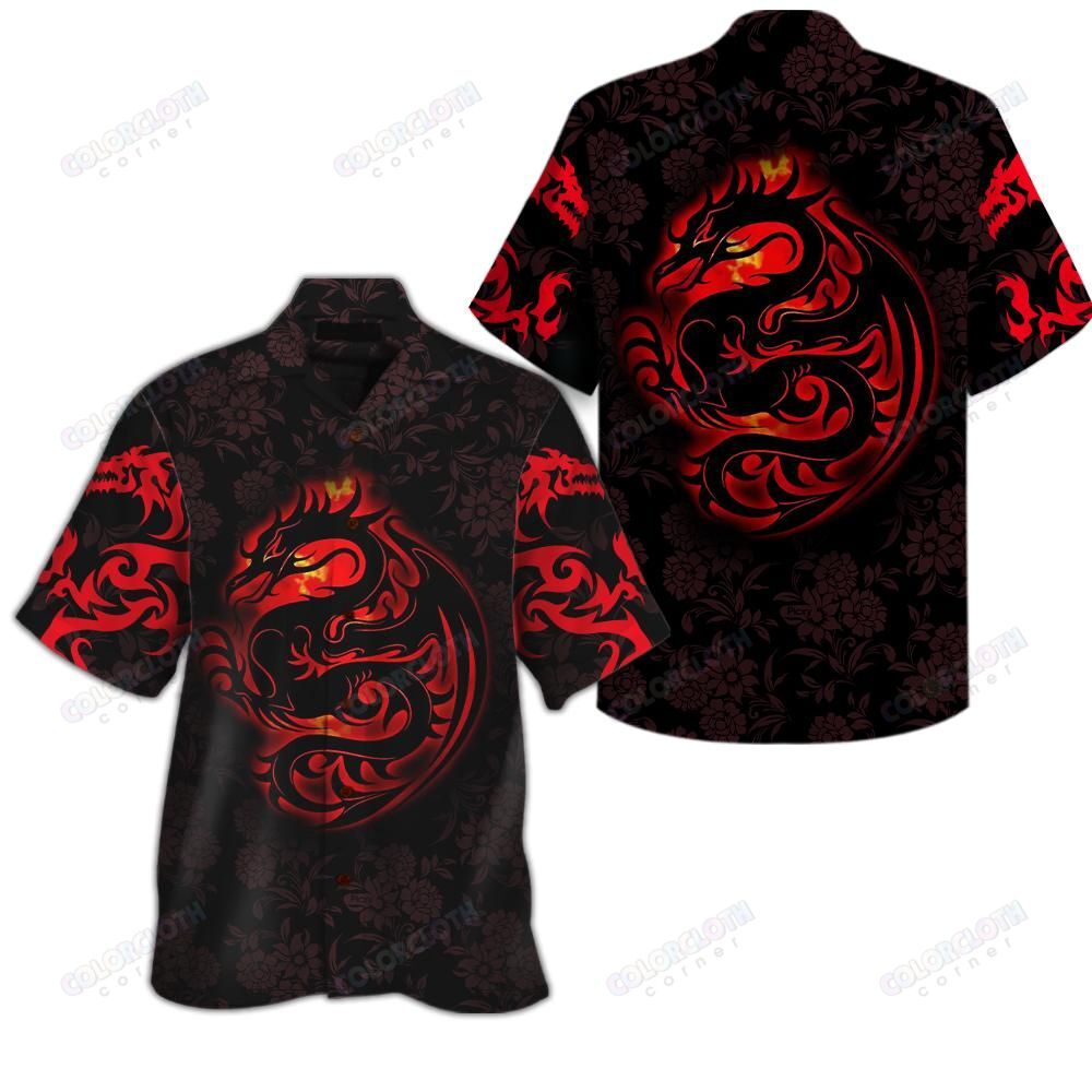 Dragon Tribal Tattoo Art Hawaii Shirt Ha110088