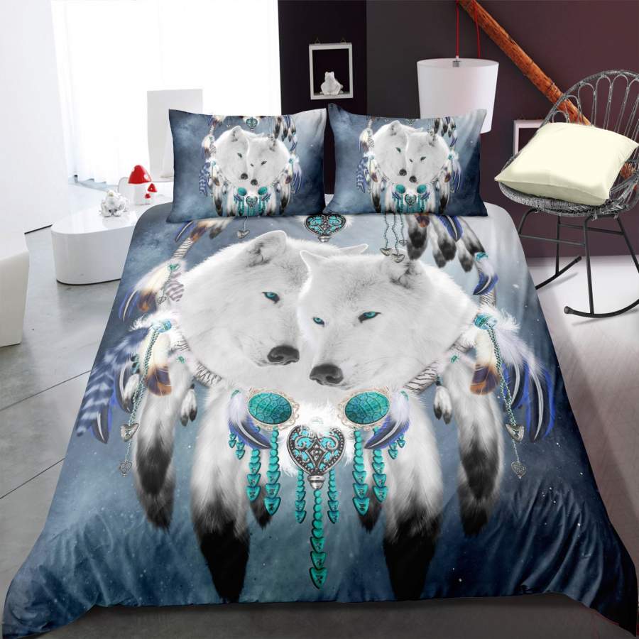 3D Indian Animal Dream Catcher Quilt Cover Set Bedding Set Pillowcases 115