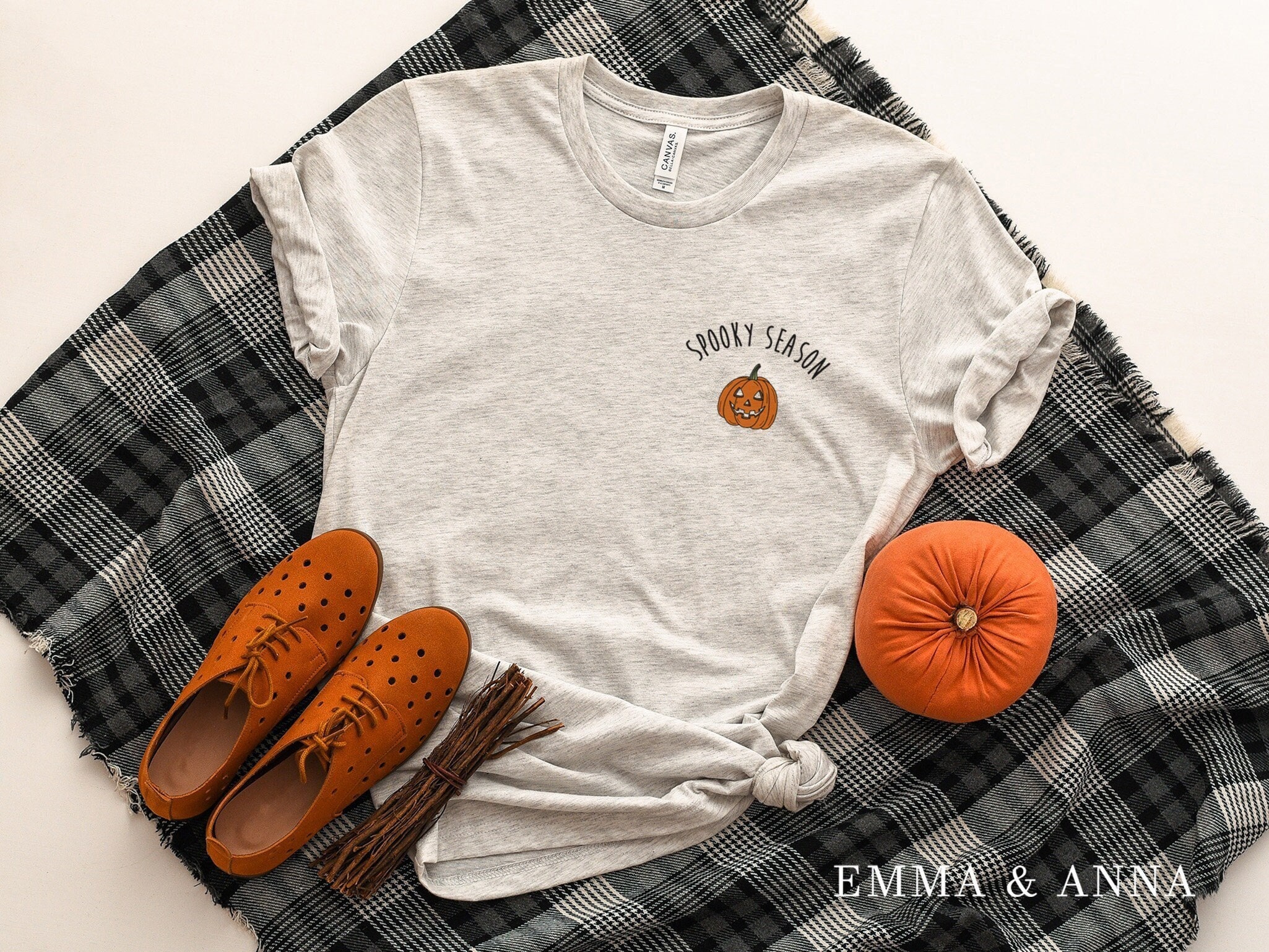 Halloween Shirt for Women, Spooky Season Shirt, Jack-o-Lantern Shirt, Halloween T-Shirt, Fall Shirt, Pumpkin Shirt, Halloween Party Shirt Slaywomen Fashion