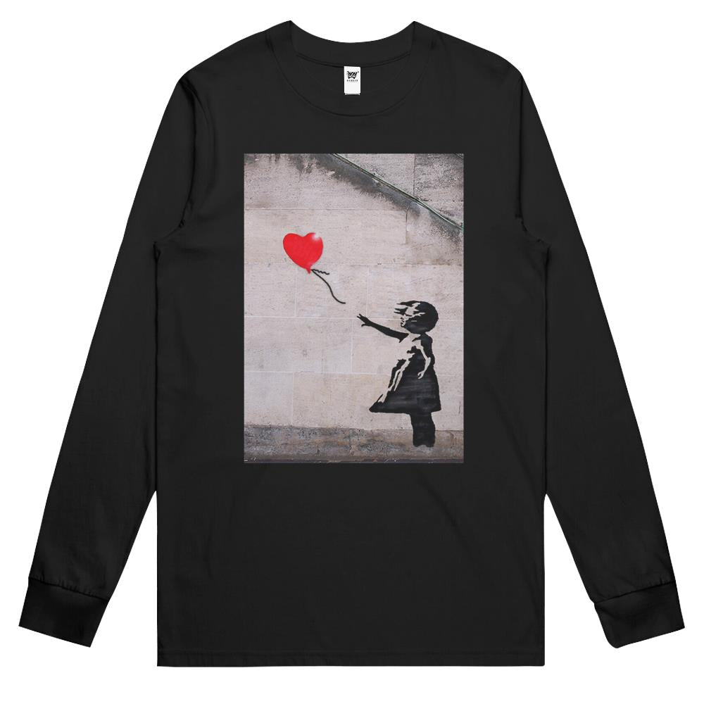 Banksy, Hope Long Sleeve T Shirts