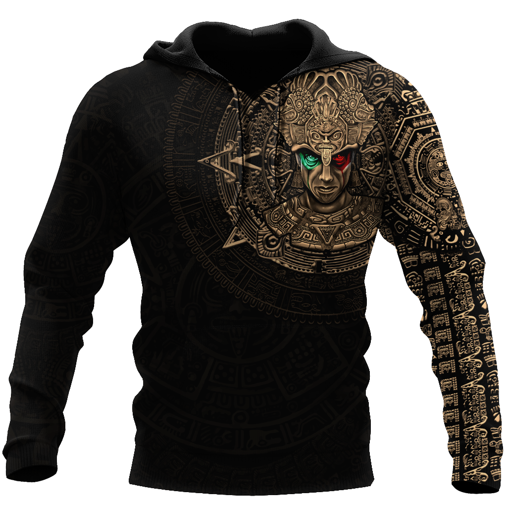 Aztec Mexican Hoodie 3D All Over Printed Unisex Shirts