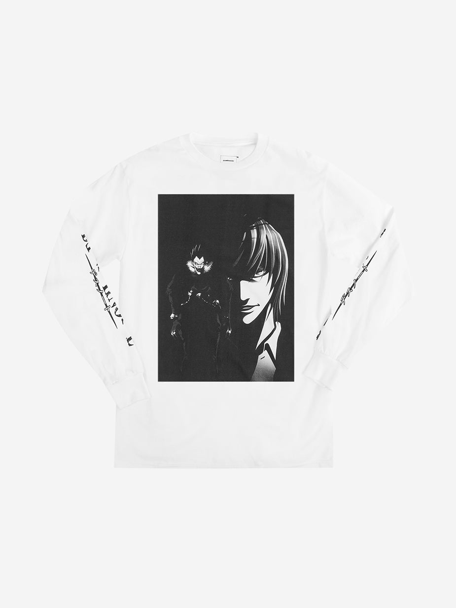 Death Note White Long Sleeve