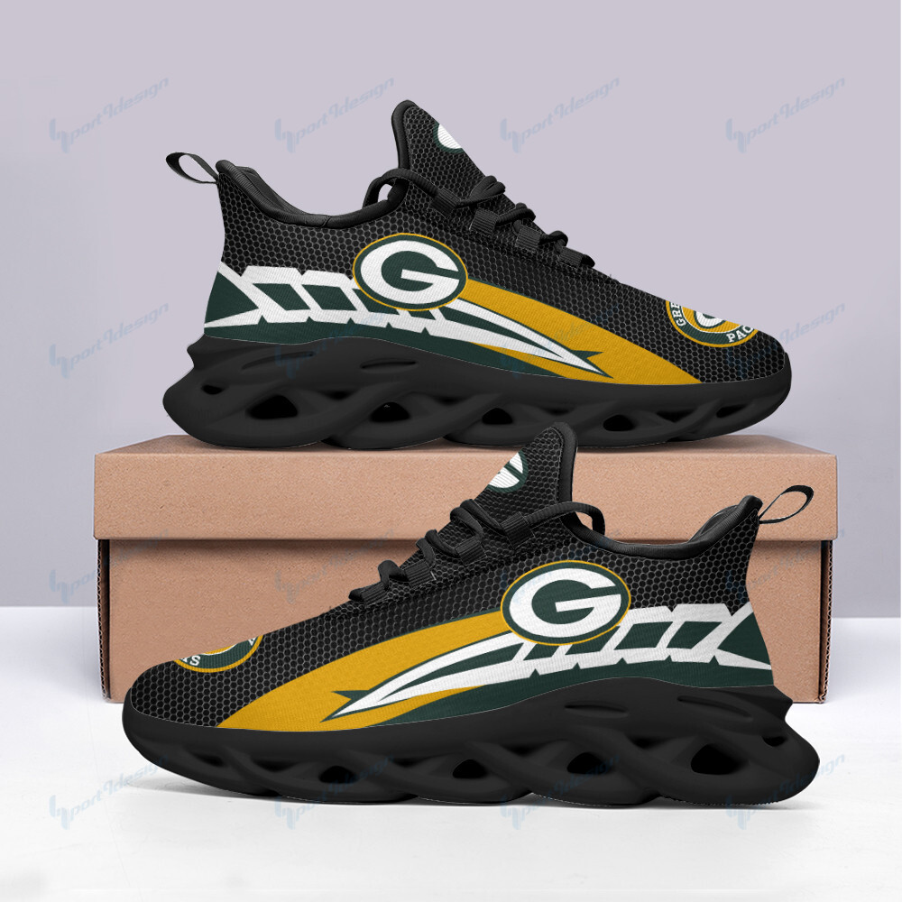 Green Bay Packers Yezy Running Sneakers Bb327