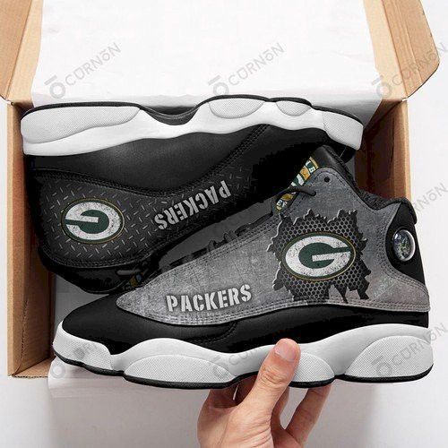 Green Bay Packers Air Jd13 Jordan 13 Sneakers 0154