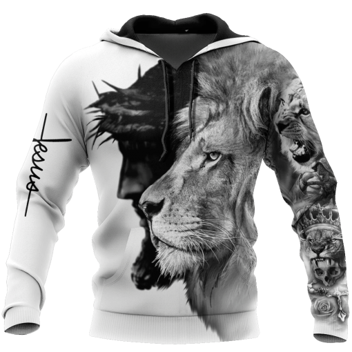 Lion God Gothic Vibe Christian Jesus 3D Printed Design Apparel Men And Women