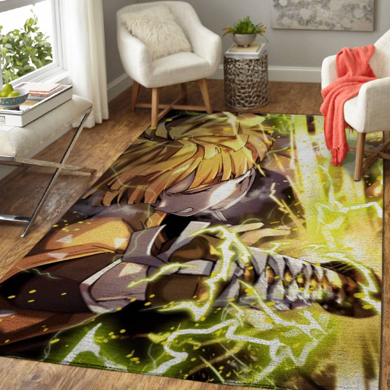 Zenitsu Anime And Manga Area Rug – Carpet