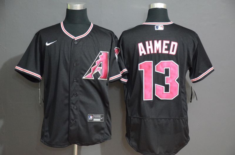 Arizona Diamondbacks Nick Ahmed #3 2020 MLB Black Jersey