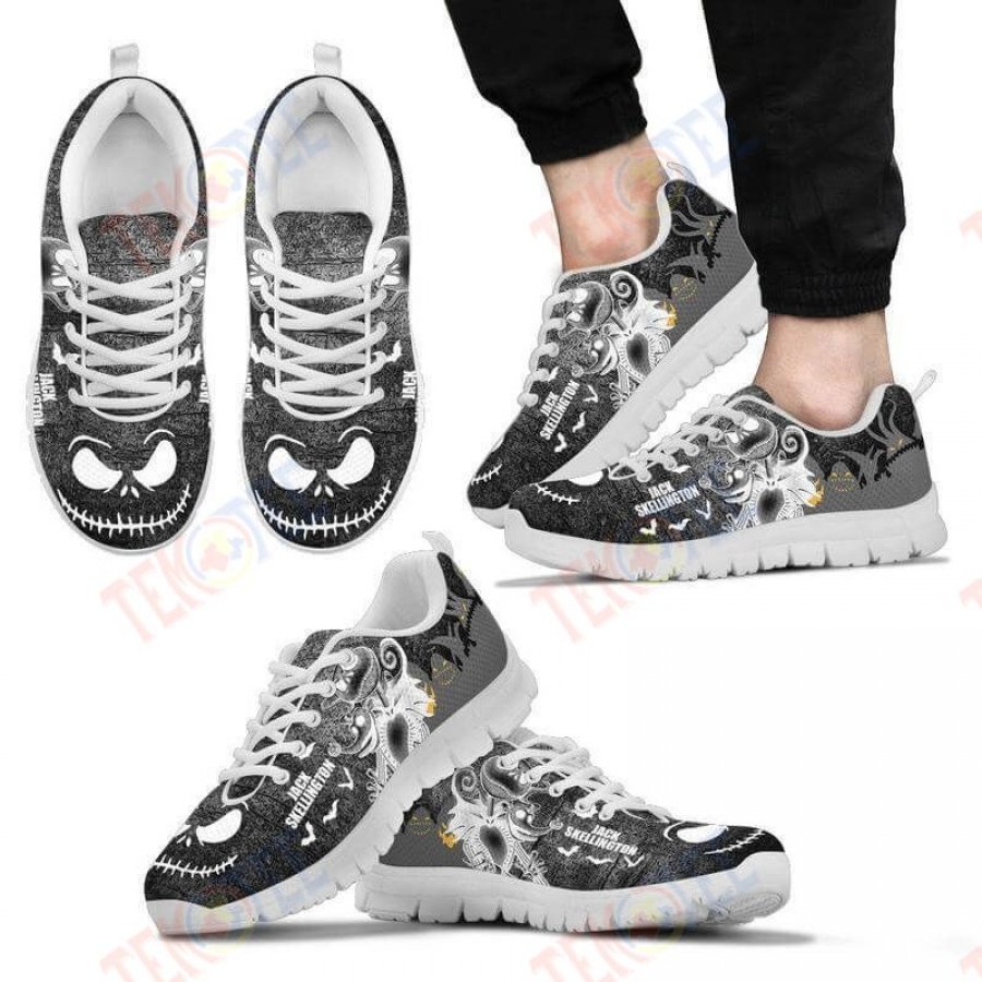 Mens Womens Jack Skellington Sparkles Unisex Sneakers Trending Brand Custom Running Shoes For Men Women TDT787