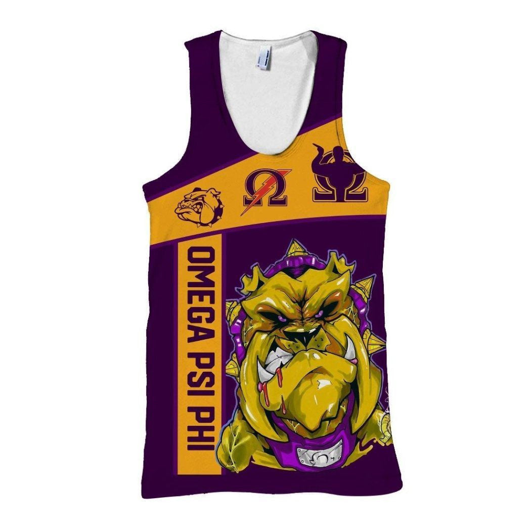 Fraternity Tank Top – Dangerous Bruh Omega Psi Phi Tank Top