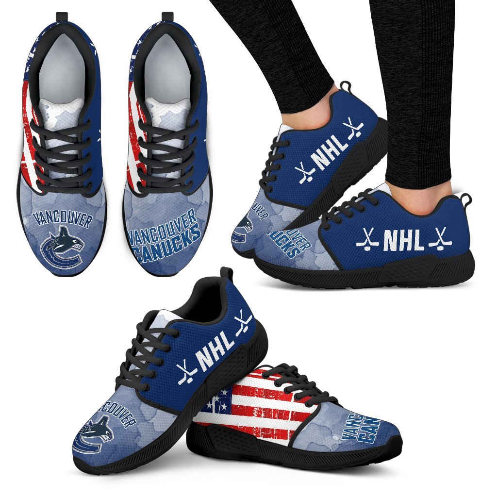 Awesome Fashion Vancouver Canucks Shoes Athletic Sneakers