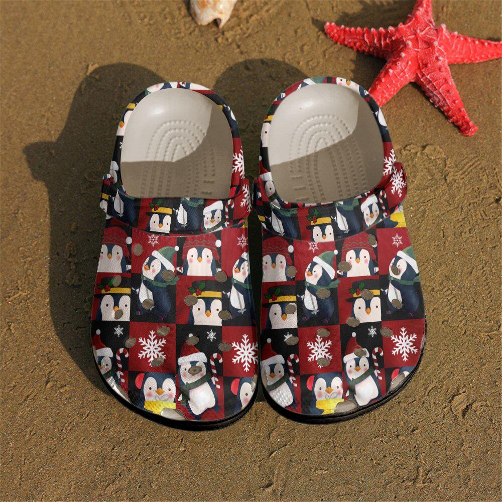 Penguin Personalized Clog, Custom Name, Text, Color, Number Fashion Style For Women, Men, Kid, Print 3D How Cute Penguins Are !