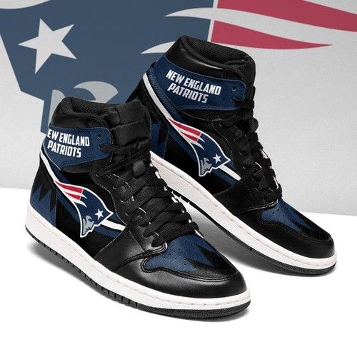 New England Patriots Jordan Sneakers For Fan High Top Custom Shoes Air Jordan High Sneakers Sport Sneakers