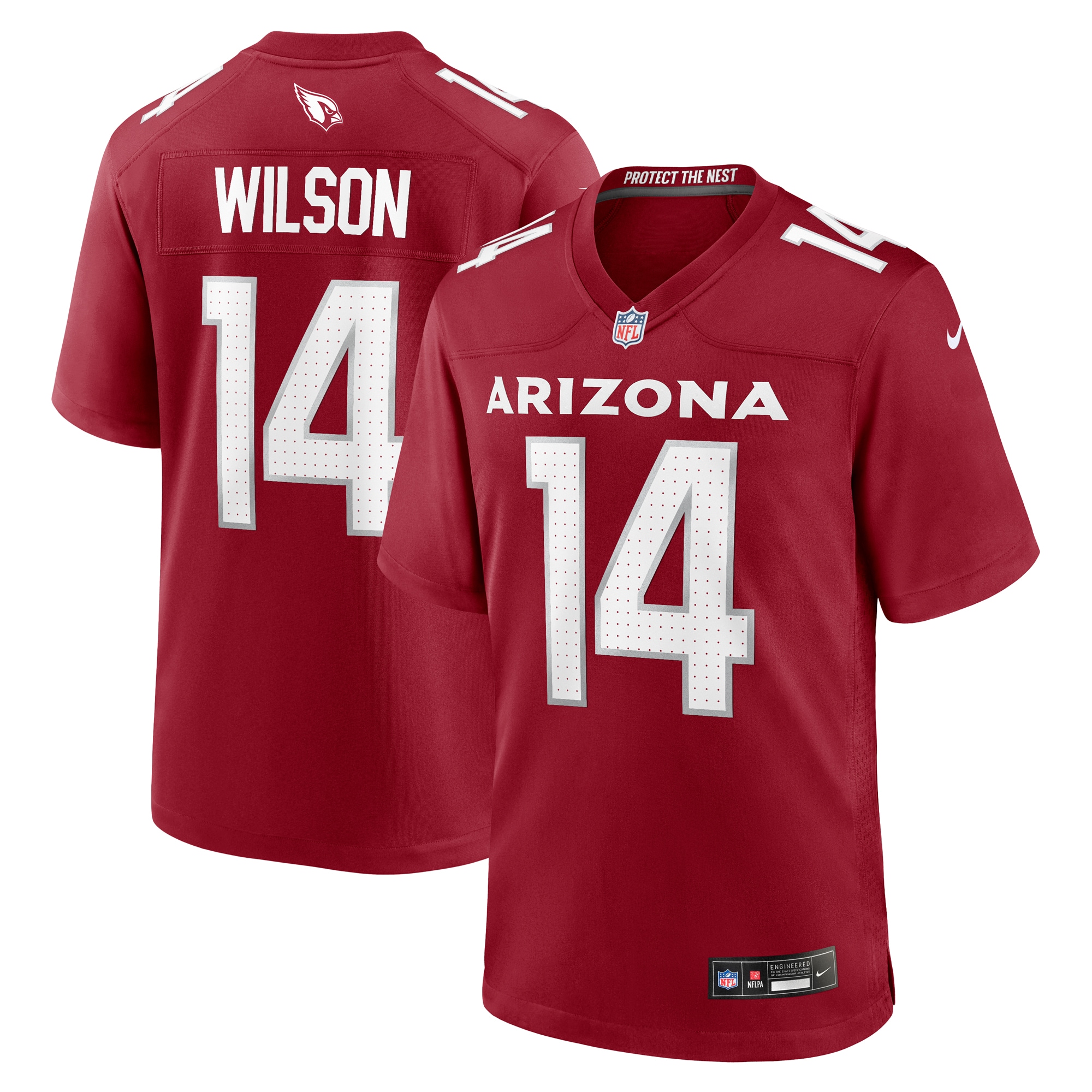 Michael Wilson Arizona Cardinals Team Game Jersey – Cardinal