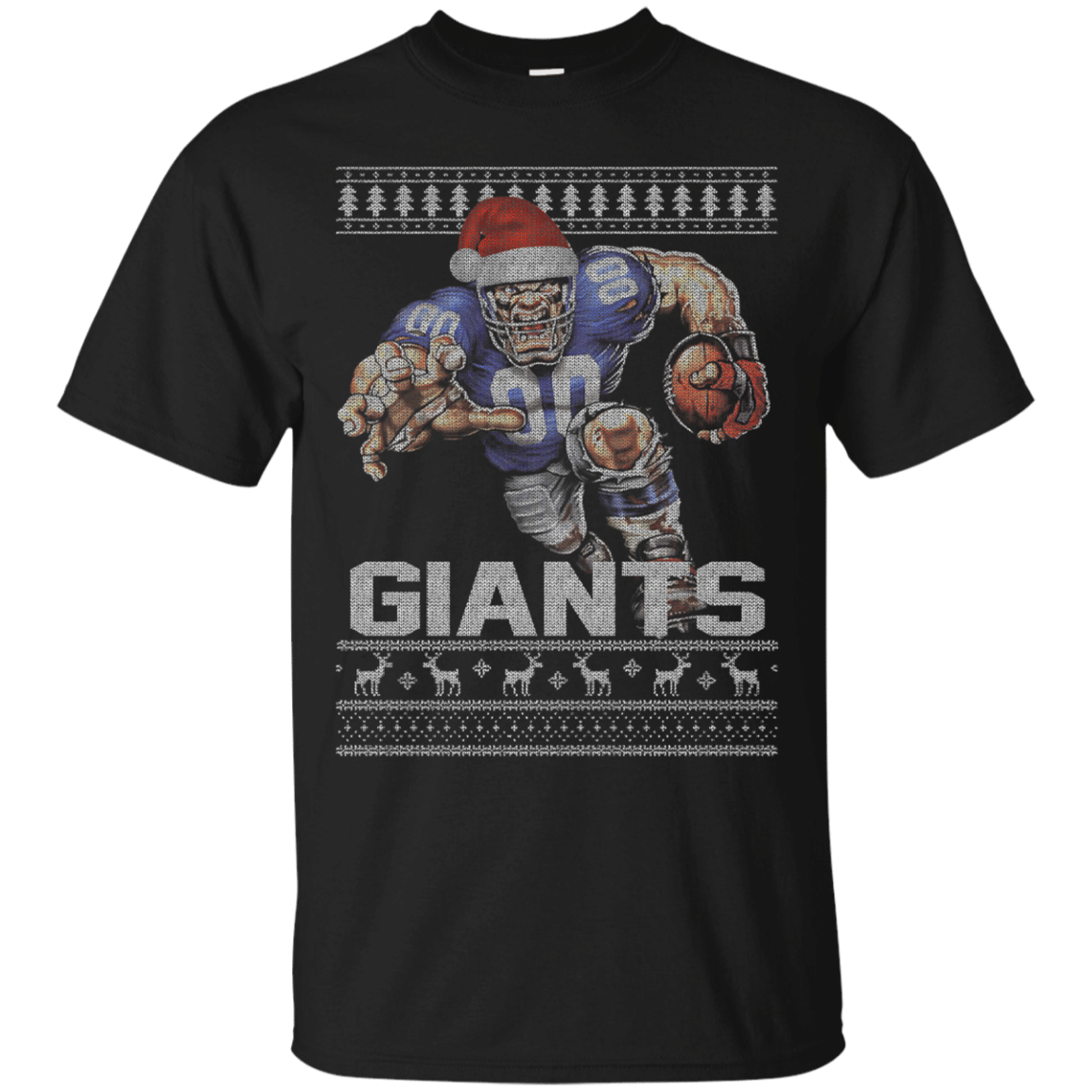 Buy New York Giants Power Ugly Christmas T shirt