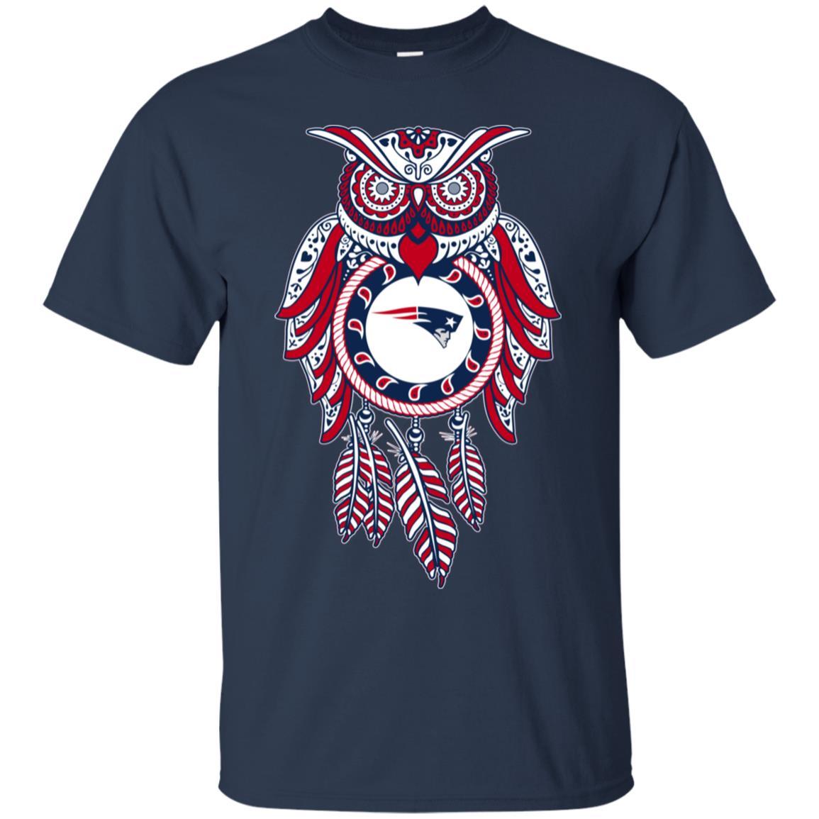 Dreamcatcher Owl New England Patriots Tshirt For Fans