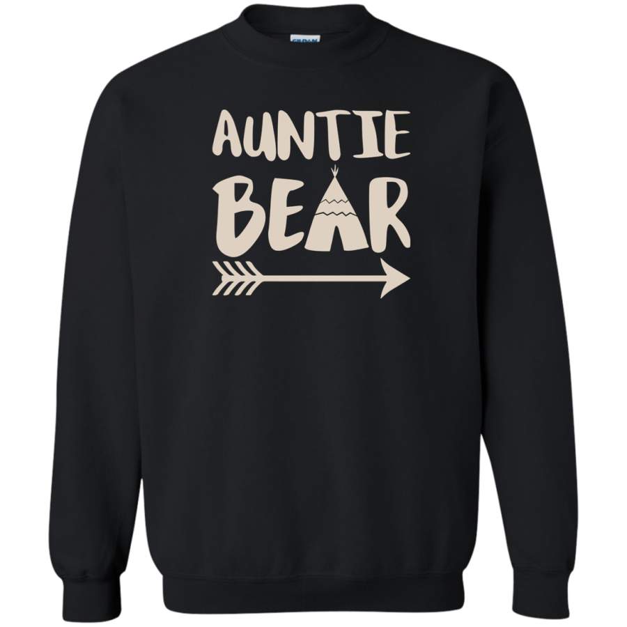 AGR Auntie Bear Crewneck Pullover Sweatshirt