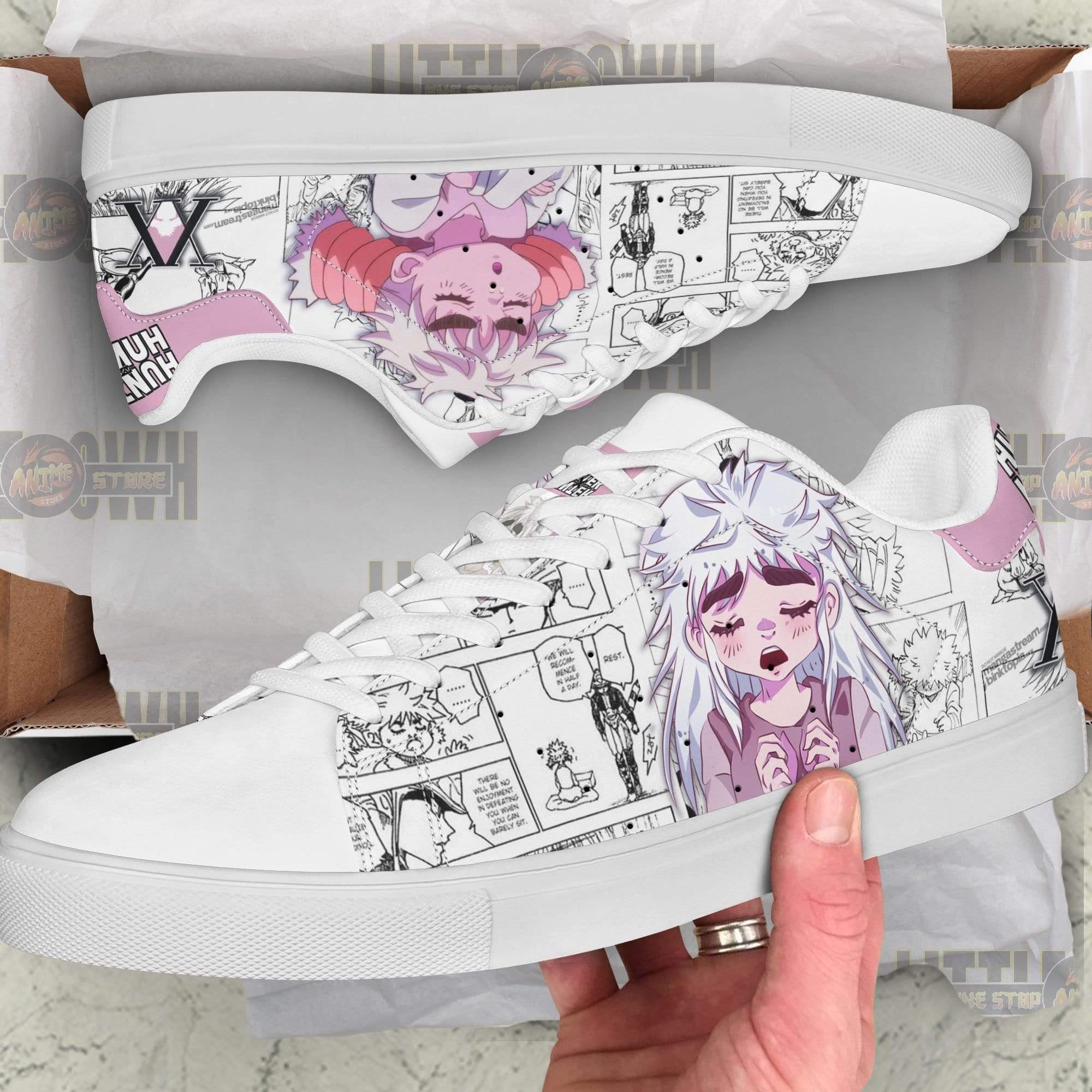 Komugi Sneakers Custom Hunter X Hunter Anime Mixed Manga Skate Shoes