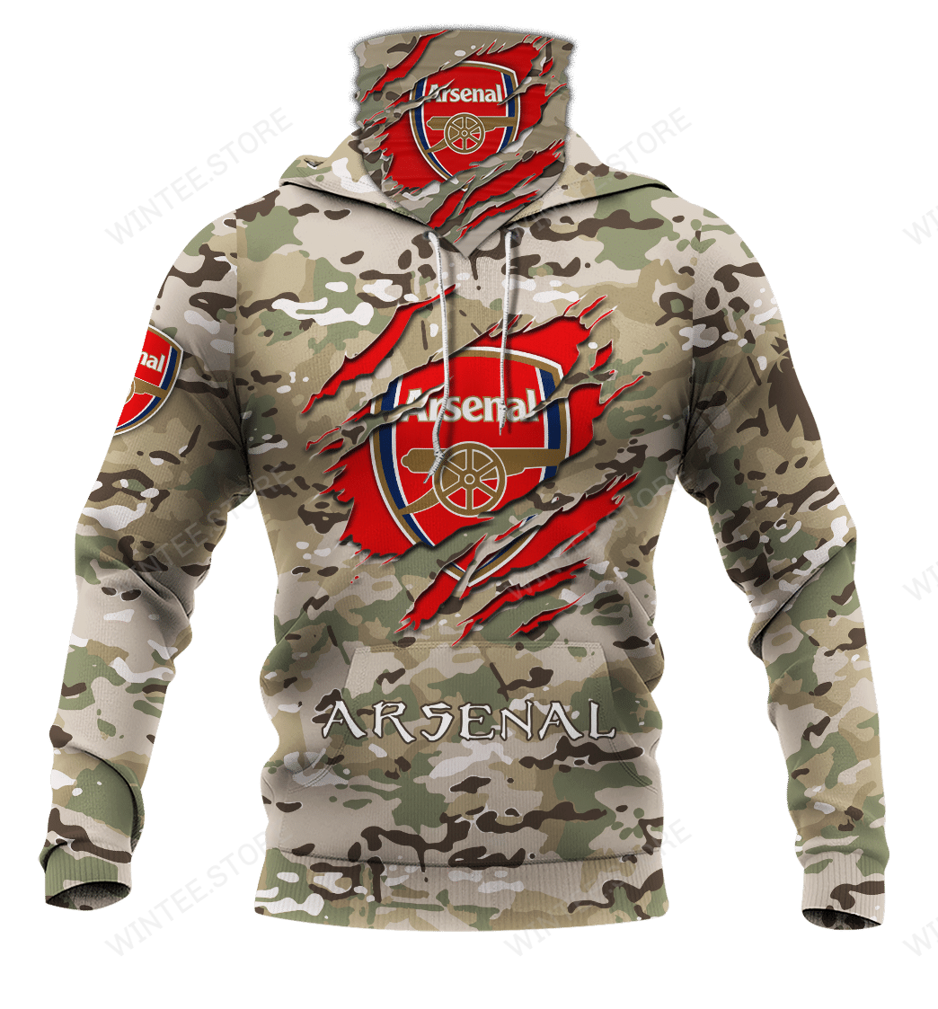 03Arsenal003 |HoodieMask| CUSTOMIZE YOUR NAME & NUMBER