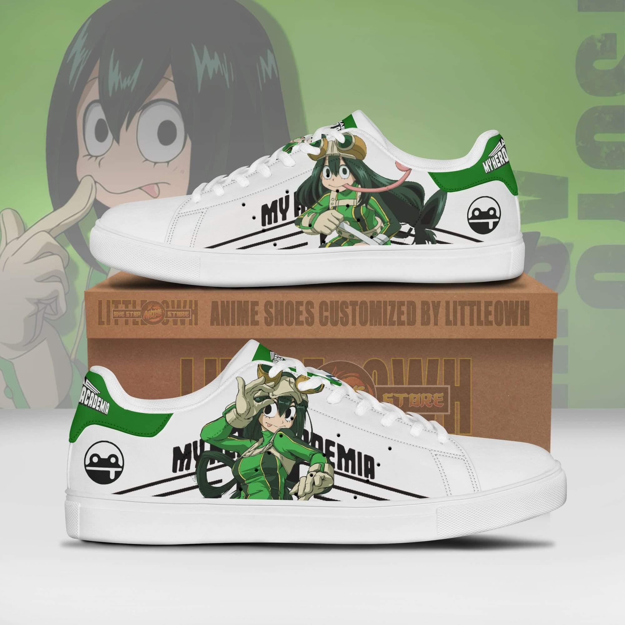 Froppy Sneakers Custom My Hero Academia Anime Shoes