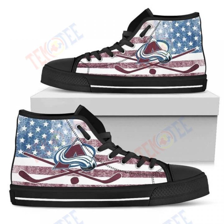 Mens Womens Script Logo Pattern Tampa Bay Lightning High Top Shoes TMT301