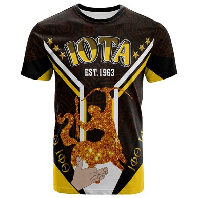 Iota Phi Theta T-Shirt – Custom Fraternity Iota Phi Theta Centaur Star Africa Patterns T-Shirt