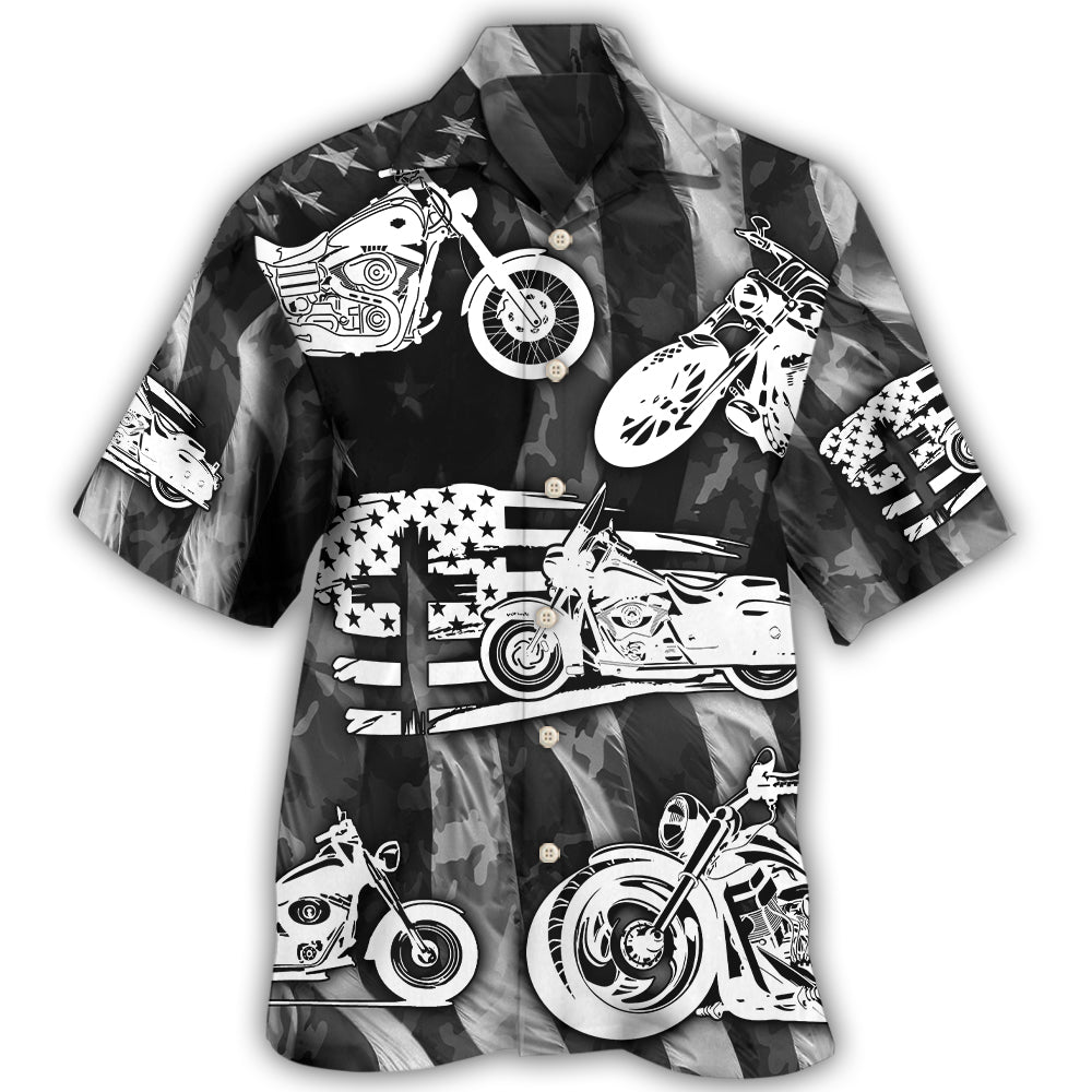 Motorcycle A Simple Man Hawaii Shirt Ha9340