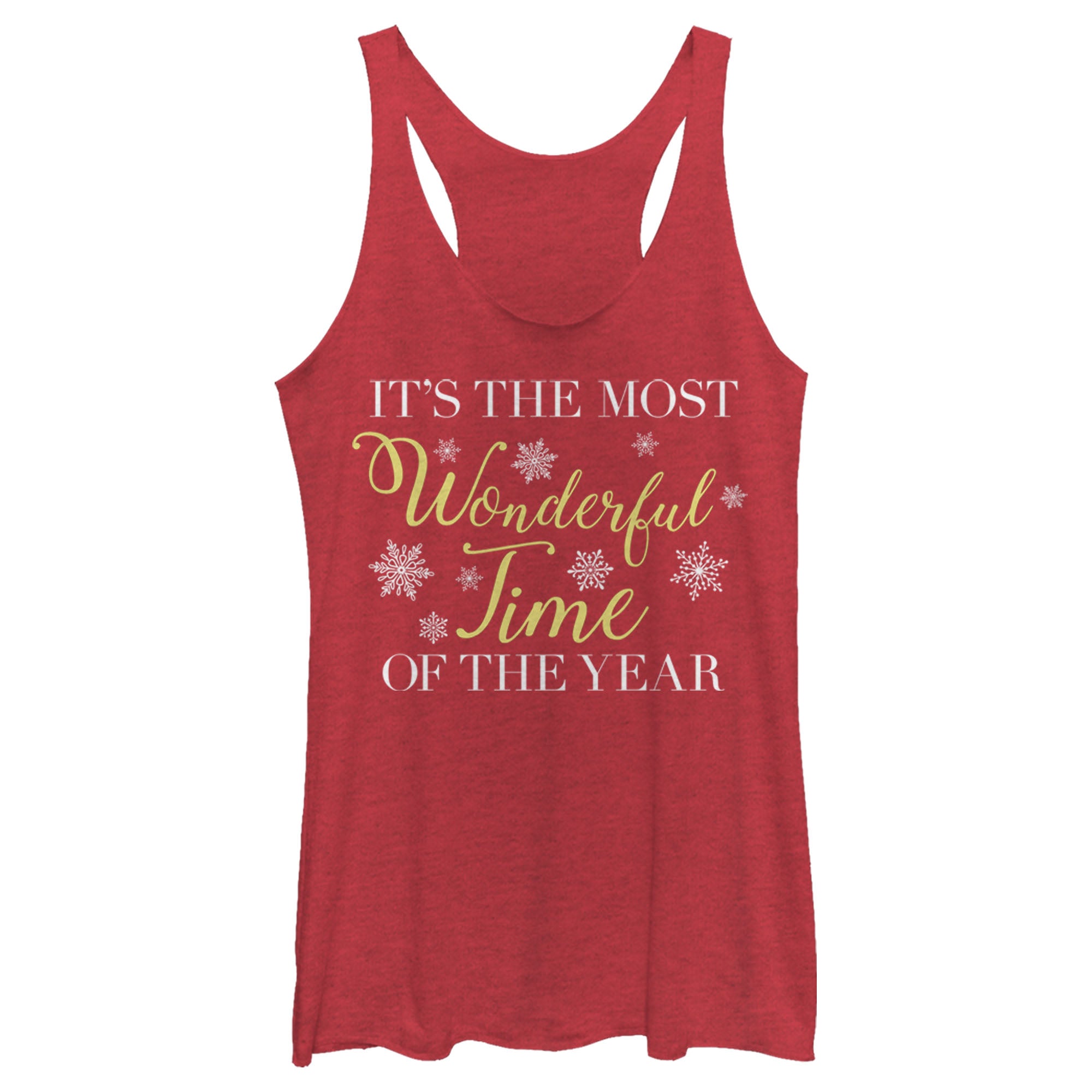 Women’S Lost Gods It’S The Most Wonderful Time Of The Year Racerback Tank Top