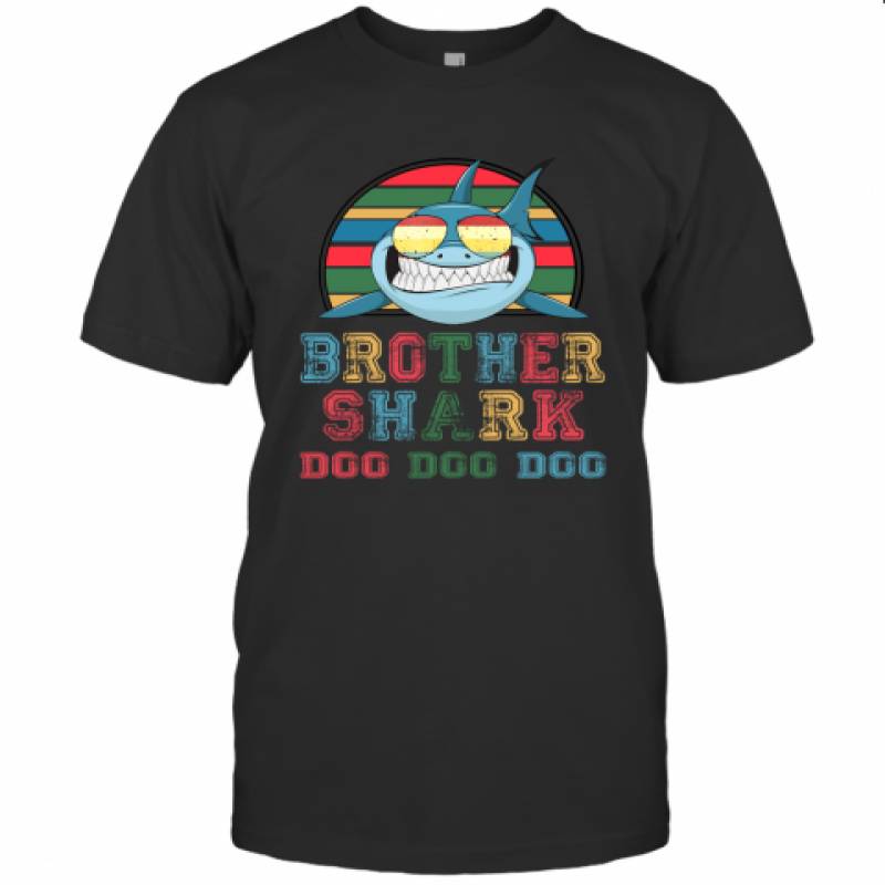 Brother Shark Retro T Shirt