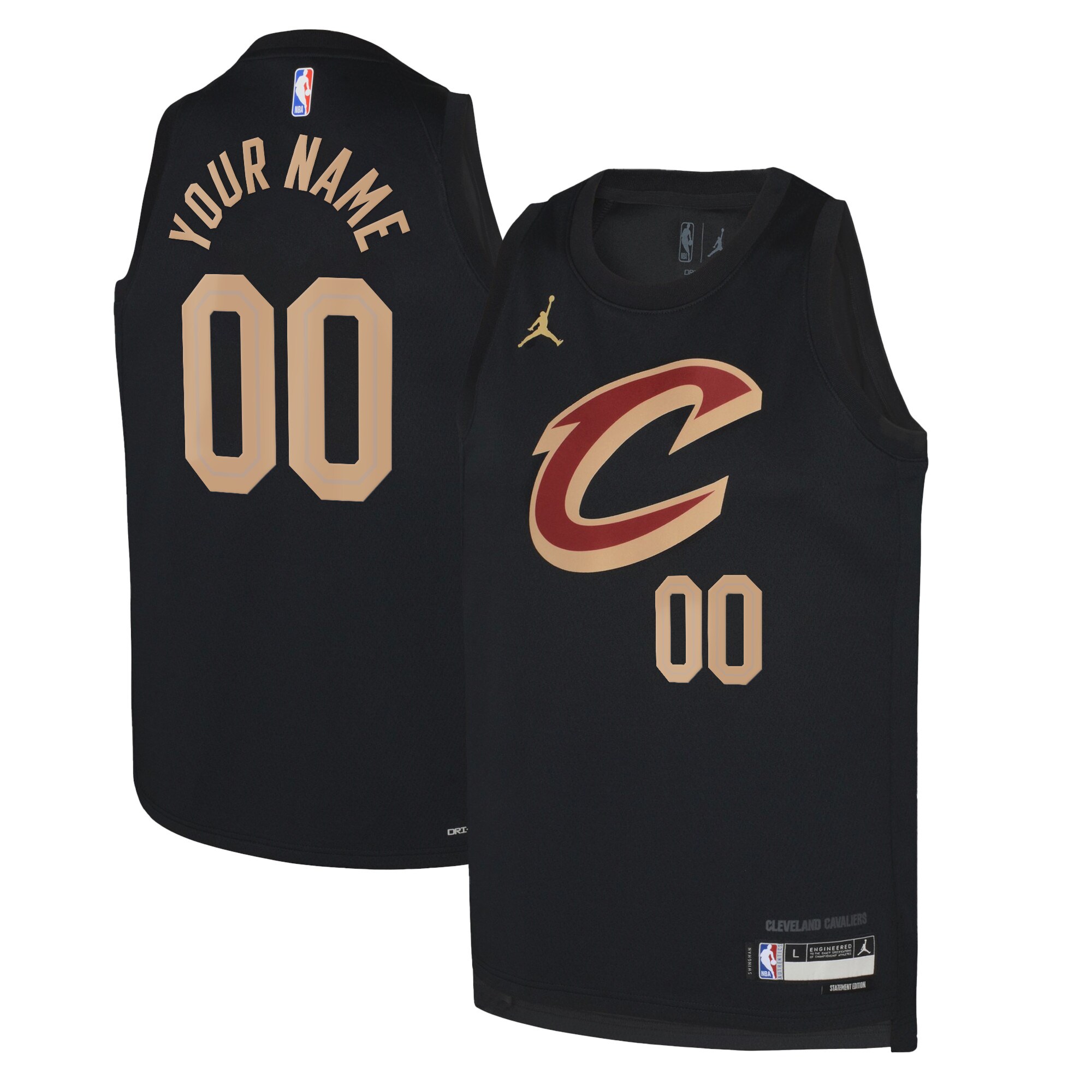 Cleveland Cavaliers Jordan Statement Swingman Jersey 22 – Custom – Youth