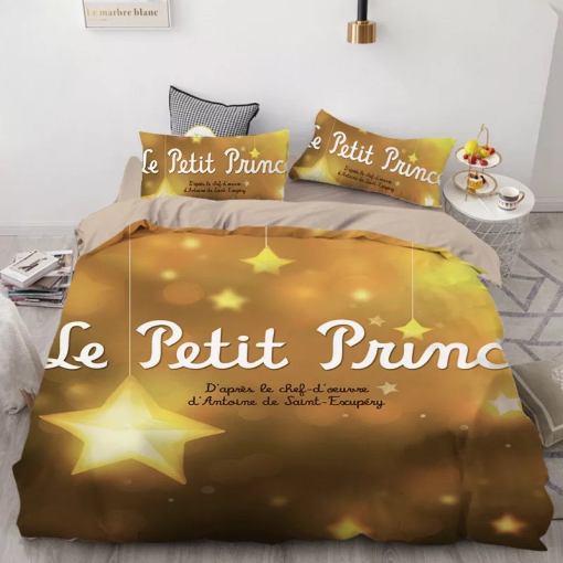 The Little Prince Le Petit Prince 4 Duvet Cover Pillowcase Home Decor 3D Bedding Set