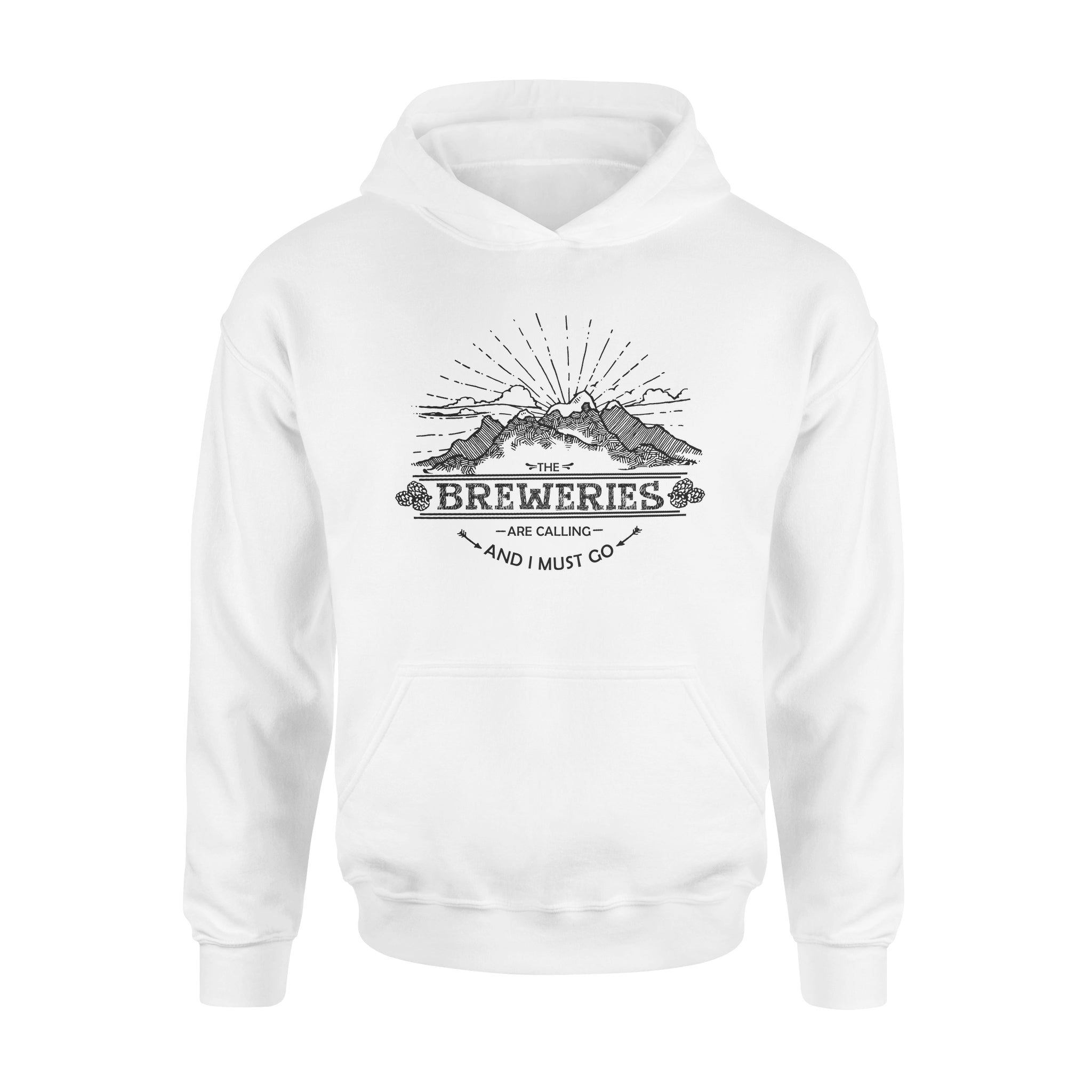 The Breweries Are Calling And I Must Go – Premium Hoodie