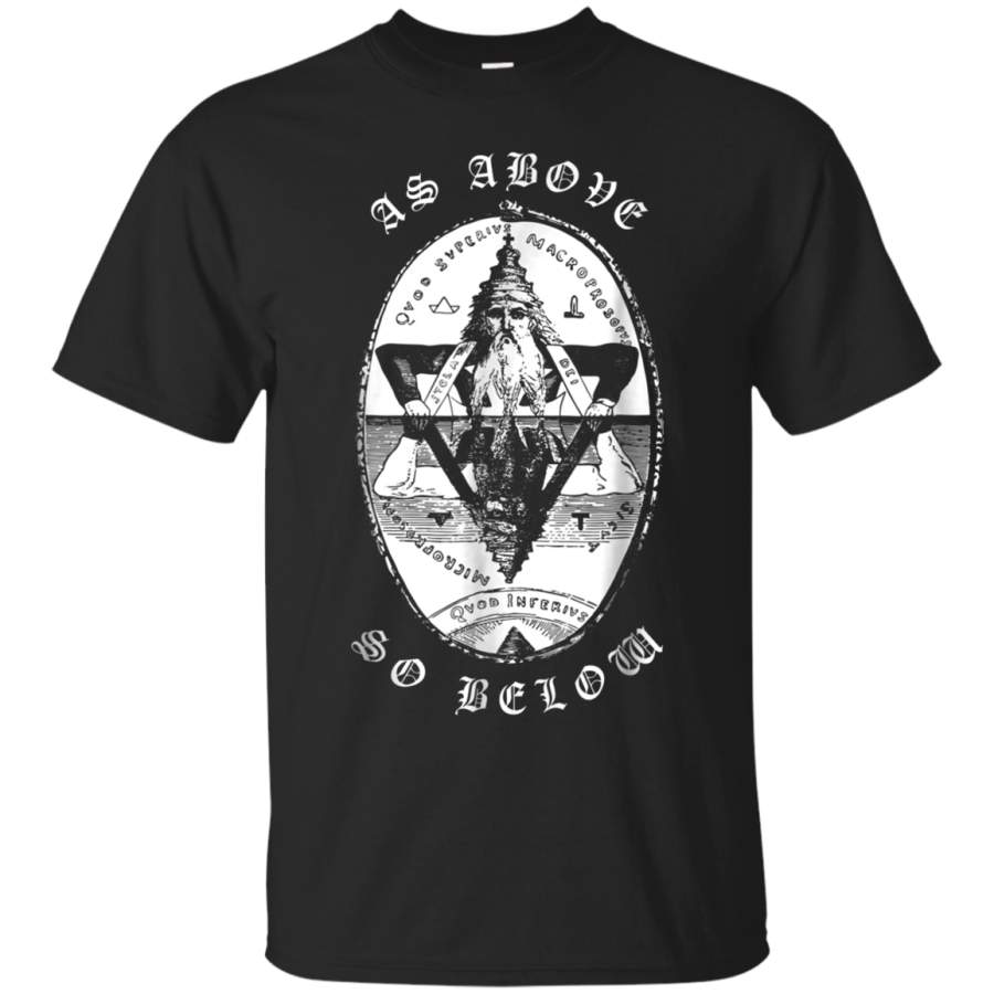 AGR Alchemy Symbol T-Shirt  As Above So Below