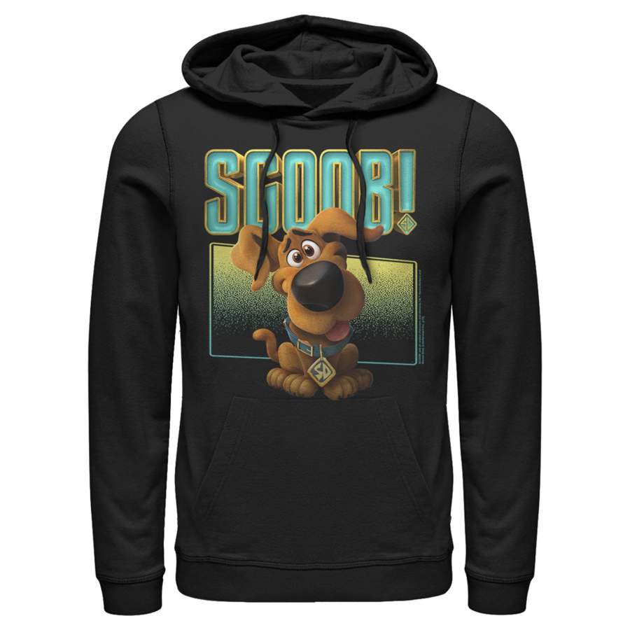 Scooby Doo Men’s Puppy Frame  Lightweight Hoodie