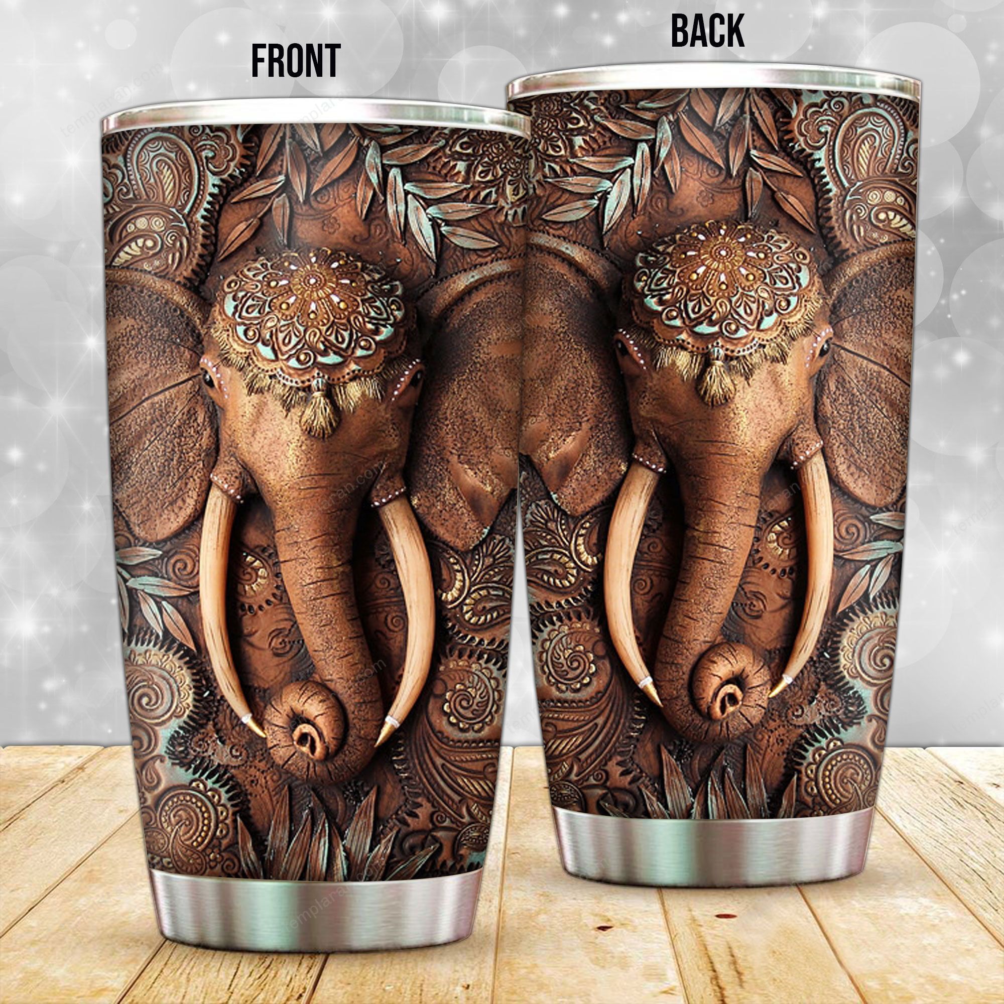 Elephant Tumbler 3D Printing