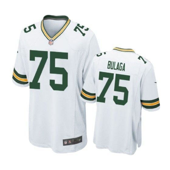 Green Bay Packers Bryan Bulaga Game White Mens Jersey