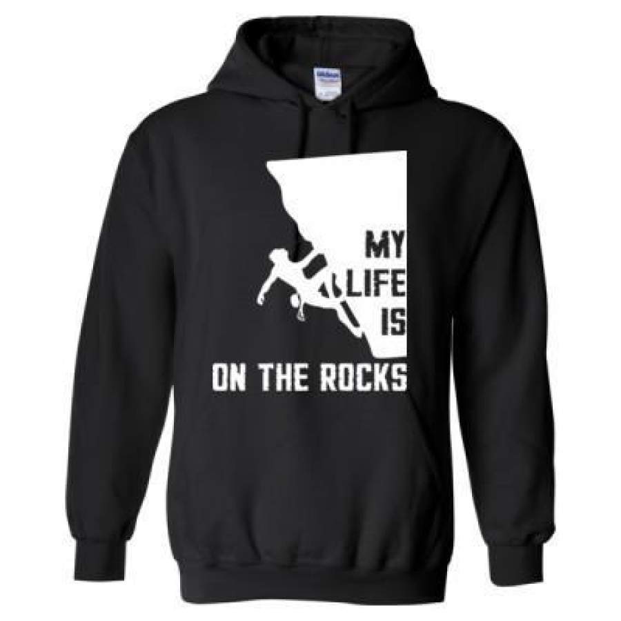 AGR My Life Is On The Rocks – Heavy Blend™ Hooded Sweatshirt