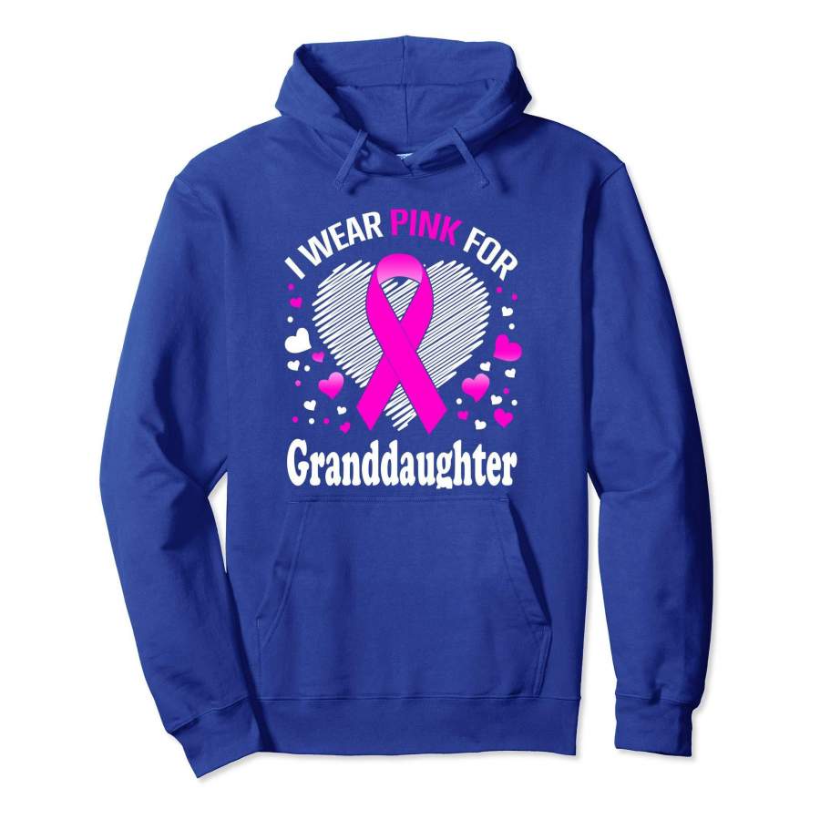 I Wear Pink For My Granddaughter Breast Cancer Shirt