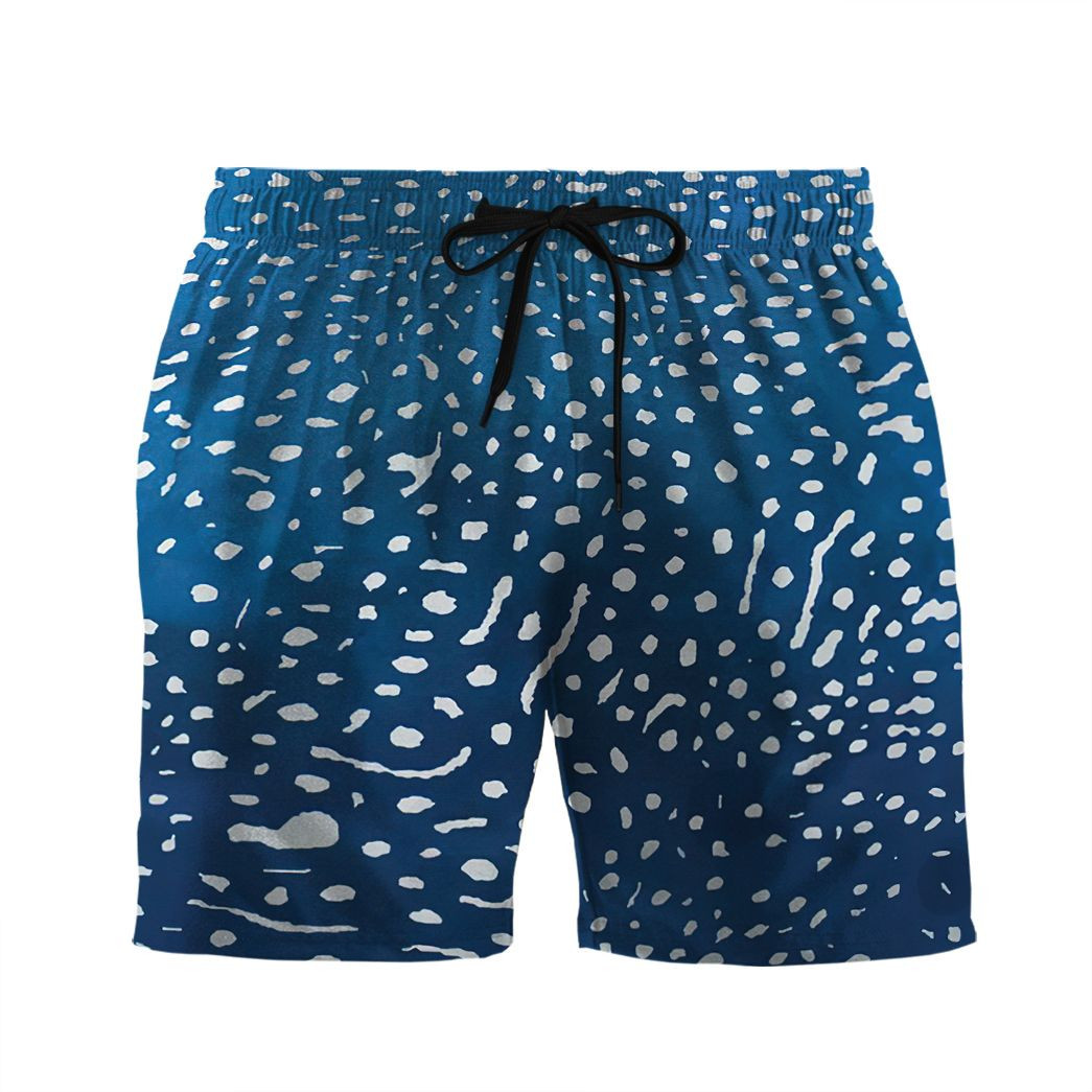 3D Whale Shark Summer Men Beach Shorts Swim Trunks Hawaiian Shirt Style Printed 3D