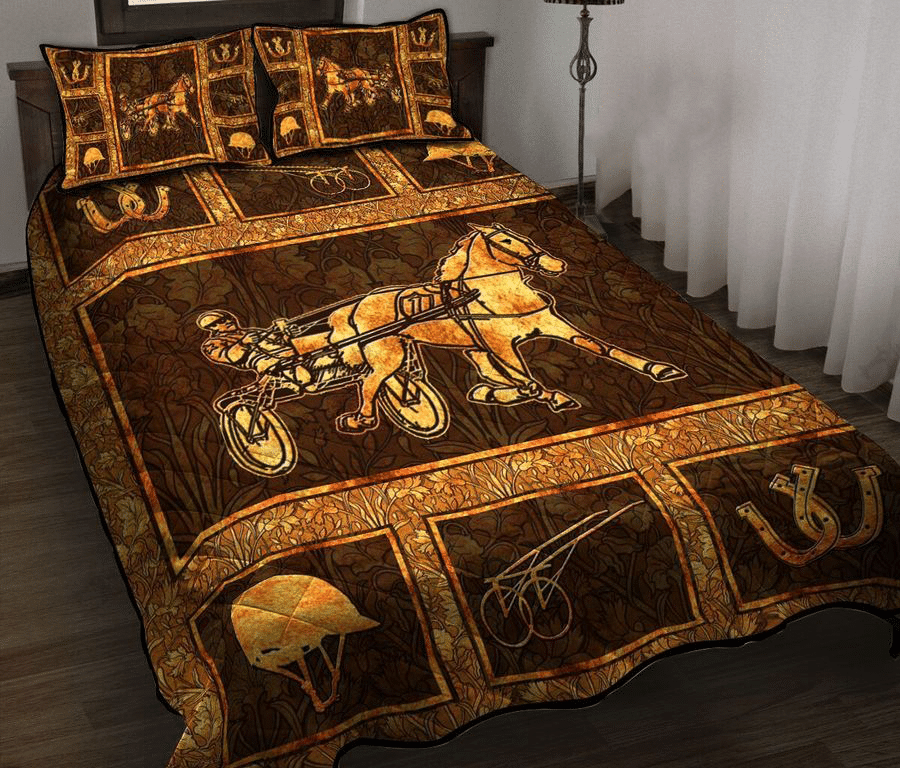 “HARNESS RACING QUILT BED SET & QUILT BLANKET” AV000208