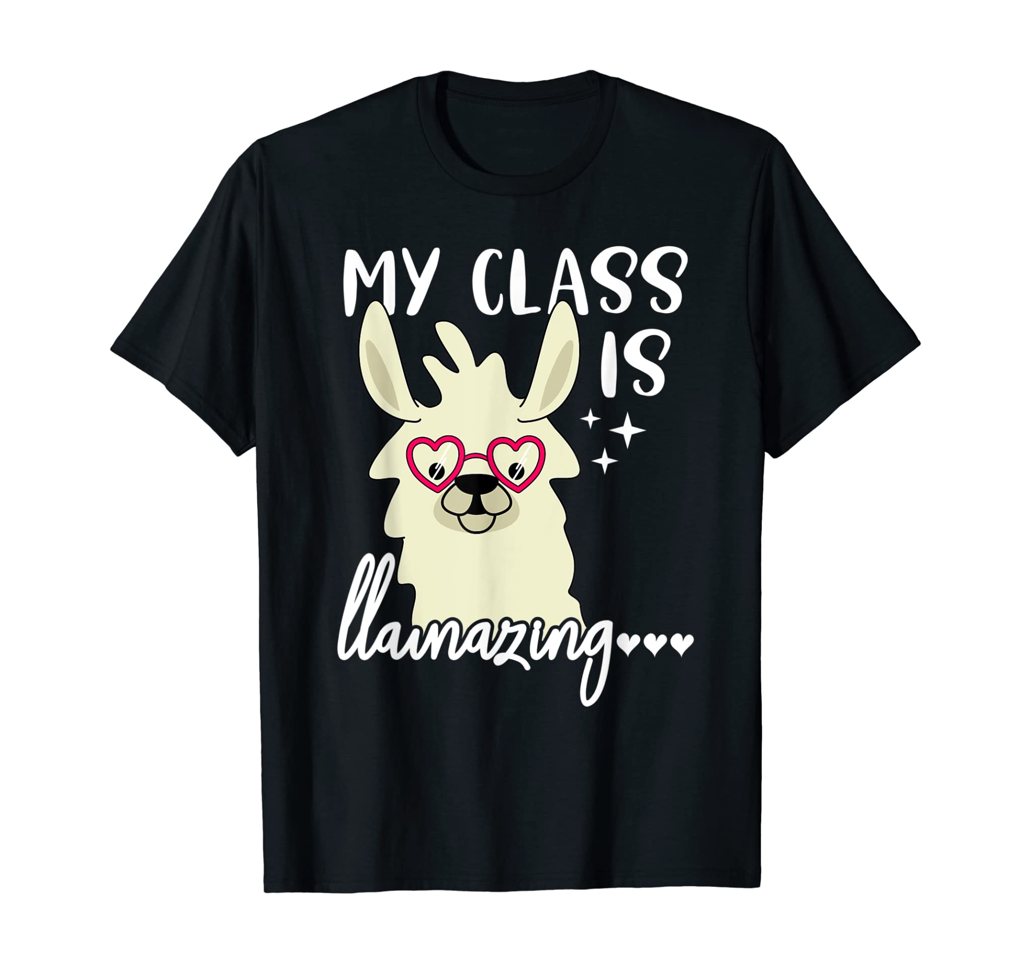 Funny Teacher Llama Drama My Class is Llamazing T-Shirt