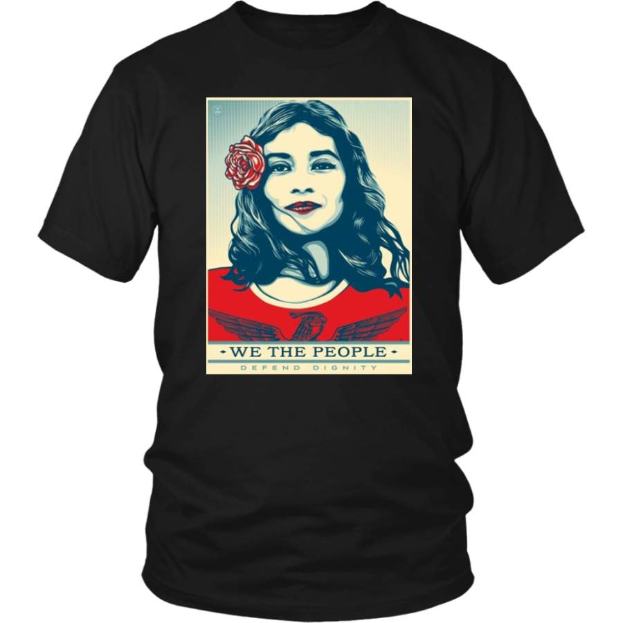 We The People Shepard Fairey Defend Dignity T-Shirt