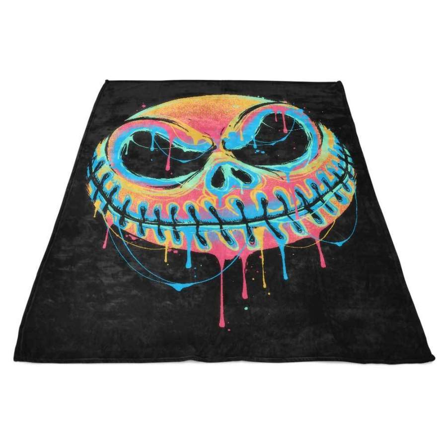 A Colorful Nightmare – Fleece Blanket