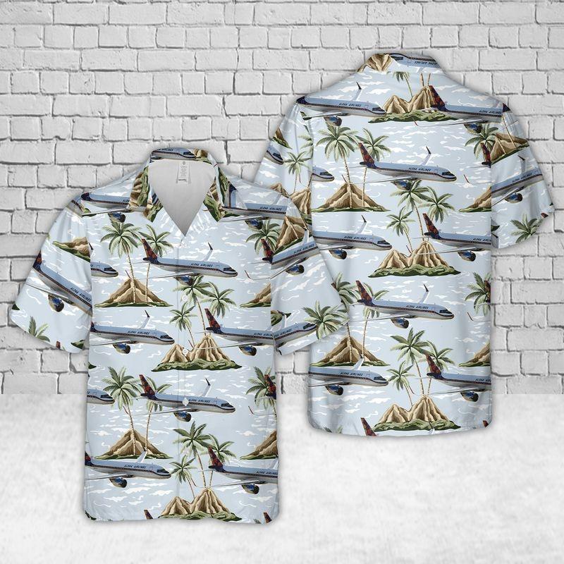 Airlines A320 Neo Flower Livery Tropical Hawaiian Shirt | For Men & Women | Adult | Hw8571