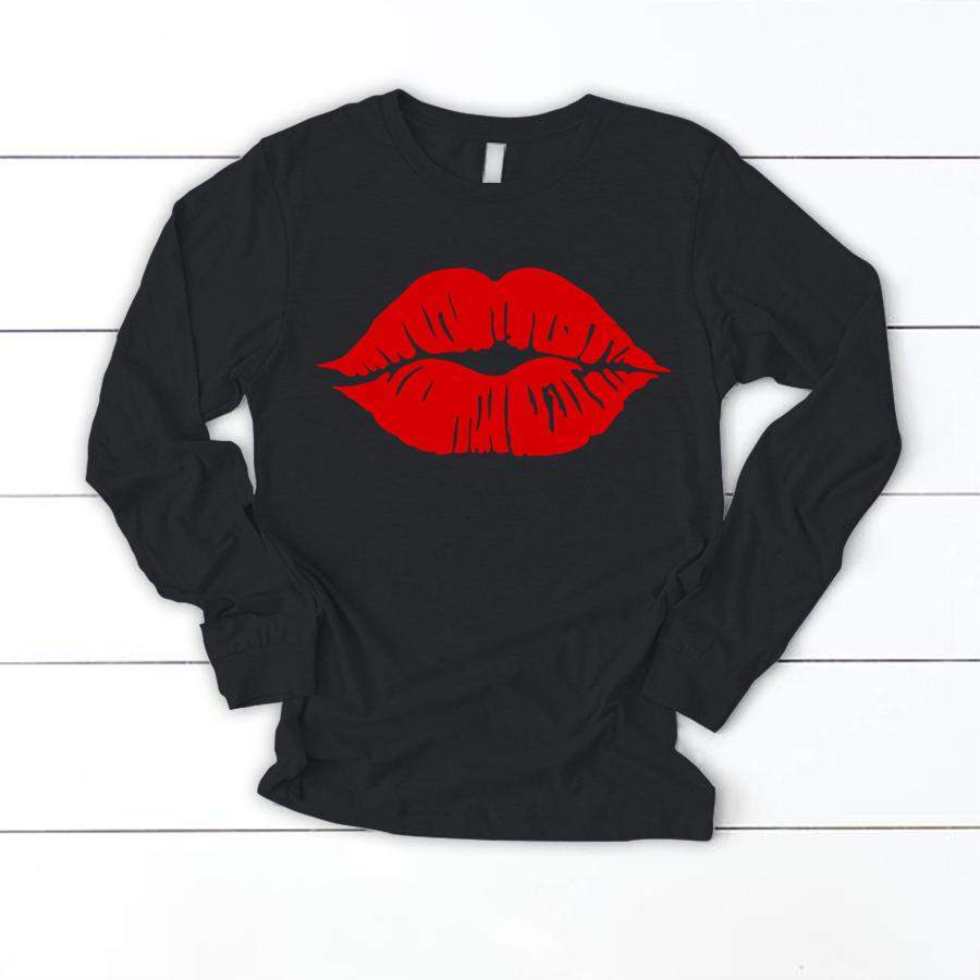 Lips Kiss Shirt, Kiss Shirt, Lips Shirt, Valentines Day Shirt, Love Shirt, Valentine Shirt