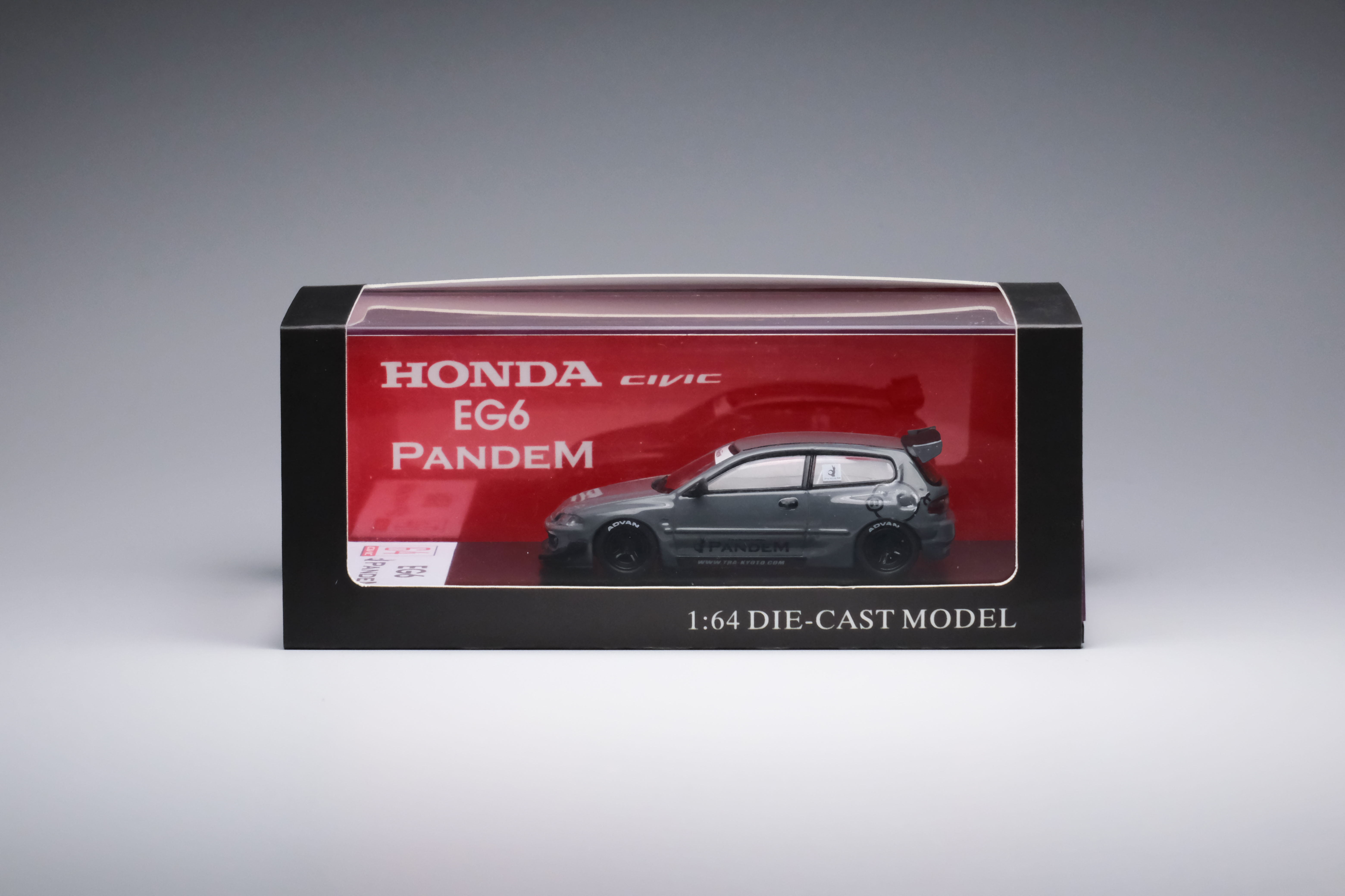 One Model OM 1:64 Honda Civic EG6 Rocket Bunny Cement Grey Diecast Toy Car Collection Gift Present In January 2022 Pre-Selling alx